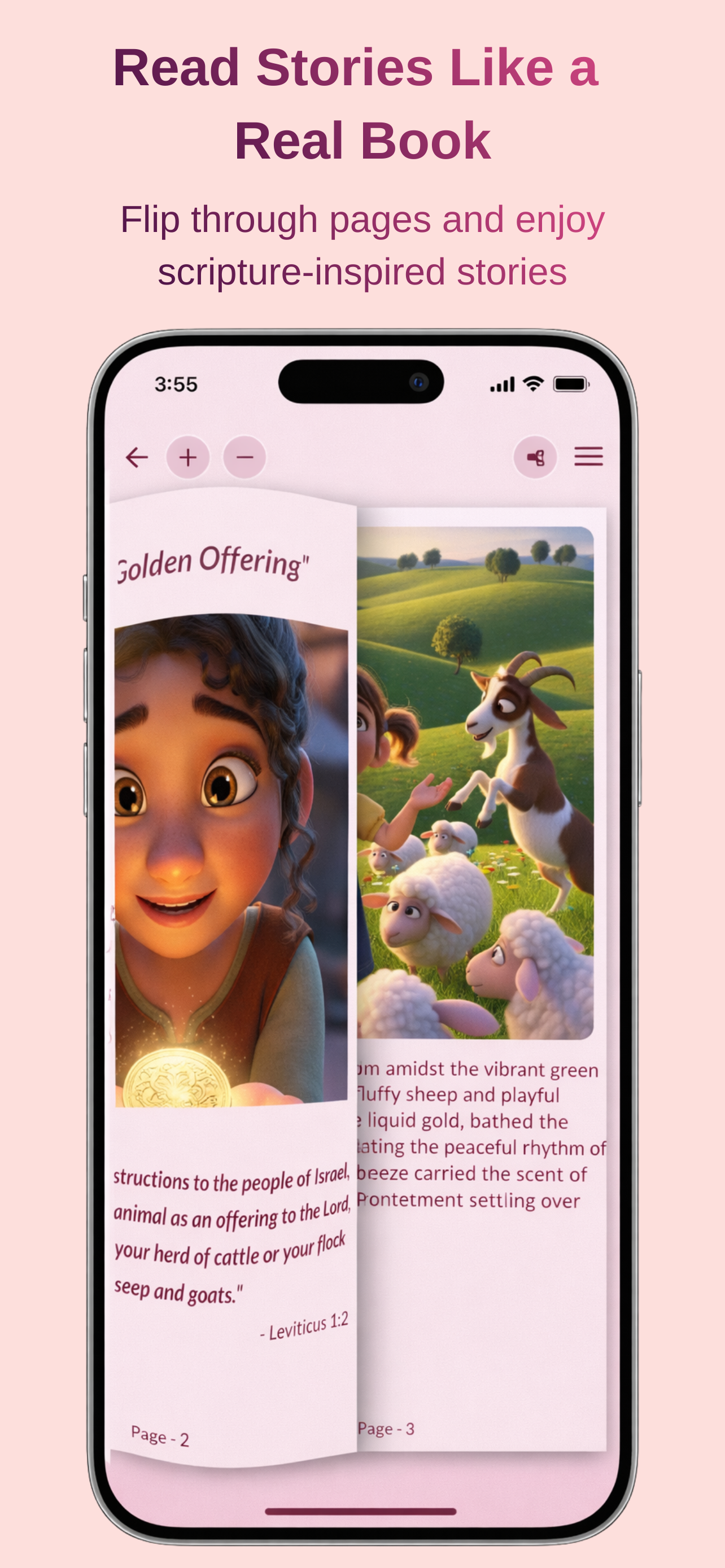 Story detail screen